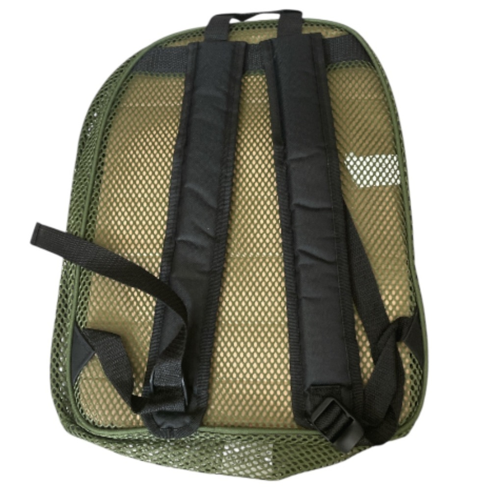 Summit Ridge Solid Color Transparent See Through Backpack - Picture 2 of 2